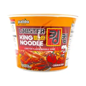 PALDO Sriracha Lobster King Cup Instant Noodles, 3.88oz