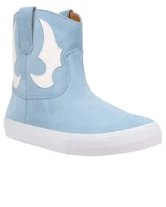 Dingo Women's Women'S Ollie Suede Casual Boot Round Toe - Di2273-Bl