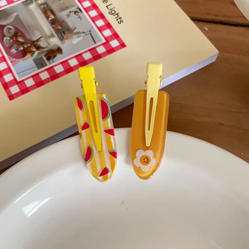 Watermelon smiley face