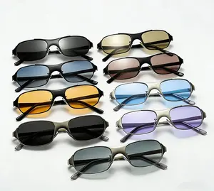 2026 New Metal Fashion Sunglasses for Women UV400 Protection Trendy Shades in Multiple Colors