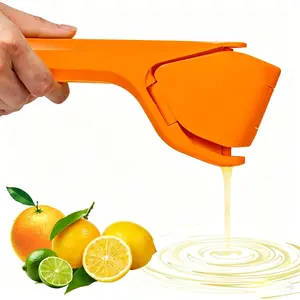 UFORU Compact Fold-Flat Lemon Squeezer - Effortless Juicing for Lemon, Lime & Orange, Lightweight Manual Citrus Juicer for Quick Fresh Juice & Mess-Free Prep