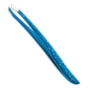 Trim Azure Collection Slant-Tip Tweezer