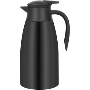 70oz Thermal Coffee Carafe Coffee, Stainless Vacuum Coffee Carafes For Keeping Hot, Walled Vacuum Flask, Tea Coffee Dispenser Airpot