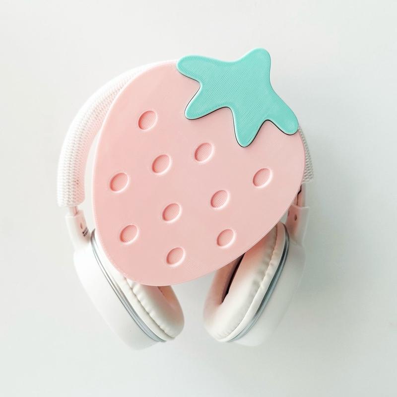 Strawberry Headphone Holder - TikTok Shop