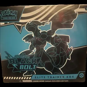 PLEASE READ DESCRIPTION  AND SEE PHOTOS LISTED Pokémon TCG: Scarlet & Violet — Black Bolt Elite Trainer Box (ETB