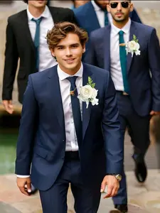 High Fidelity Flannel Rose Wedding Lapel Pin, Suitable for Groom and Best Man, Forest Series, Perfect for Weddings, Anniversaries, Valentine's Day