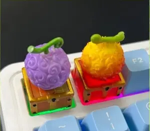 Devil Fruit Keycap – Anime Inspired Artisan Keycap for Mechanical Keyboard, Cute Novelty Key