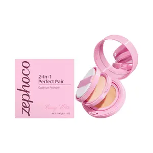 Ivory Two-In-One Compact Powder, Natural Lightweight Foundation, Translucent Matte Finish, Long-Lasting Makeup, Easy to Apply