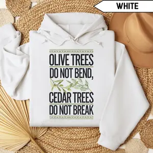 Lebanon Palestine Hoodie, Resistance Lebanon Sweatshirt, Olive Cedar Trees Crewneck, Lebanese Palestinian Flag Pullover, Free Palestine Gift