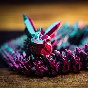 3D-Printed Crystal Dragon