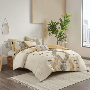 3 Piece Cotton Comforter Set, Arizona