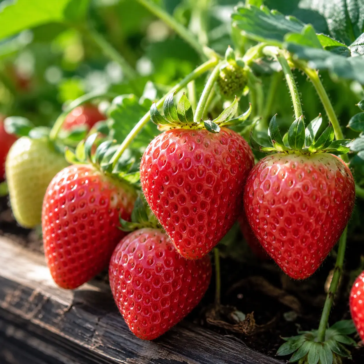 200 Mixed Strawberry Seeds - Red & White Cream Strawberry Variety, Premium Non-GMO Fruit Seeds for Home Garden, Sweet Juicy Berries, High Germination, Easy to Grow, Indoor & Outdoor Planting, Backyard Garden Gift