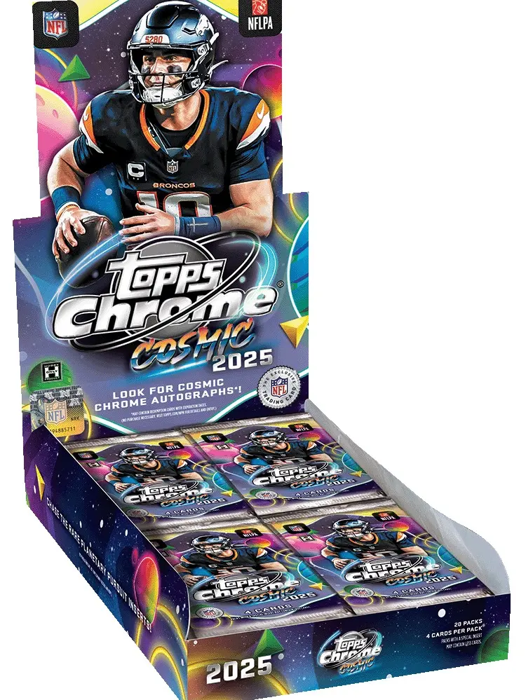 2025-26 Topps Cosmic Chrome Football Hobby Box or Pack