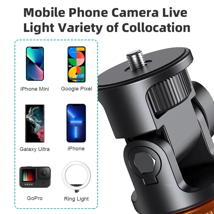 61" Phone Tripod for iPhone/Android & Selfie Stick with Remote, Upgraded Stand, Compatible with iPhone 16/15/14/13, Travel-Friendly & Stable 6