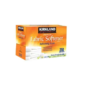 Kirkland Signature Fabric Softener Sheets, Refreshing Scent, 250 Count
