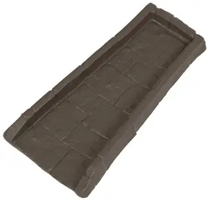 Suncast SBR24 Outdoor Splash Block - Brown, Prevents Soil Erosion for Home Improvement Roofing & Building Supplies