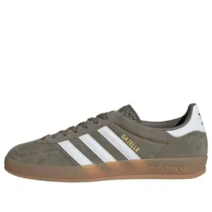 adidas Gazelle Indoor 'Olive Strata Cloud White' JQ0174