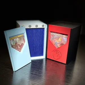 CommandView Blank Standard: 3D Printed Magnetic MTG Commander Deck Box