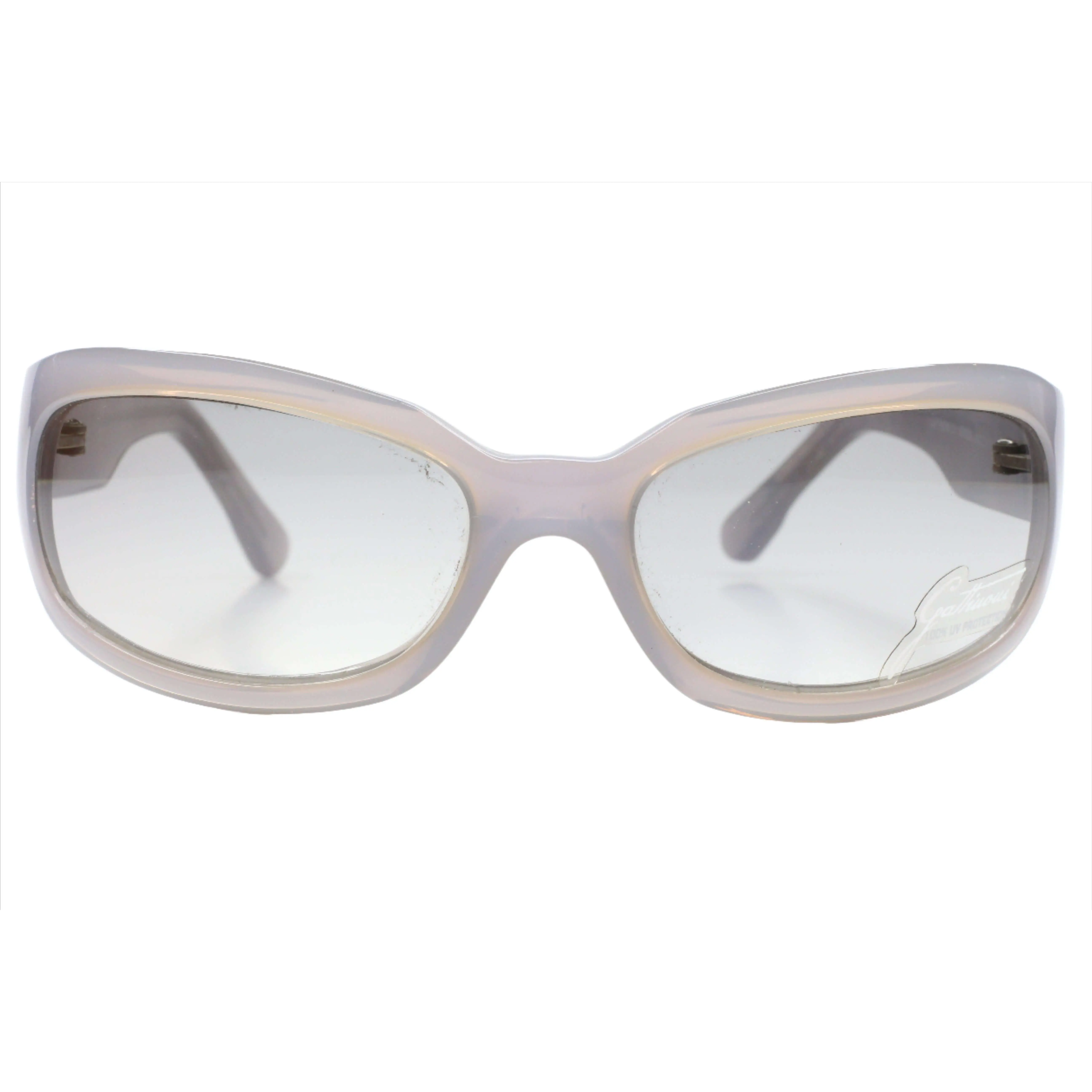 Vintage Gattinoni GS012 Col.2 Gray Italy UV Protection Sunglasses -Wo