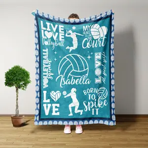 Volleyball Blanket, Volleyball Gifts, Personalized Blankets And Throws, Volleyball Gifts For Girls, Christmas Gifts For Women, Team Gifts