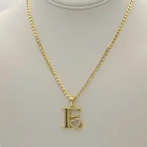 Rodriguezjewerly # 1869 Necklace (21 inches )# 3473 (E) Pendant