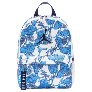 Unisex Lightweight Jordan Air Classic Logo Polyester Backpack, Midnight Navy Functional Luggage Bag