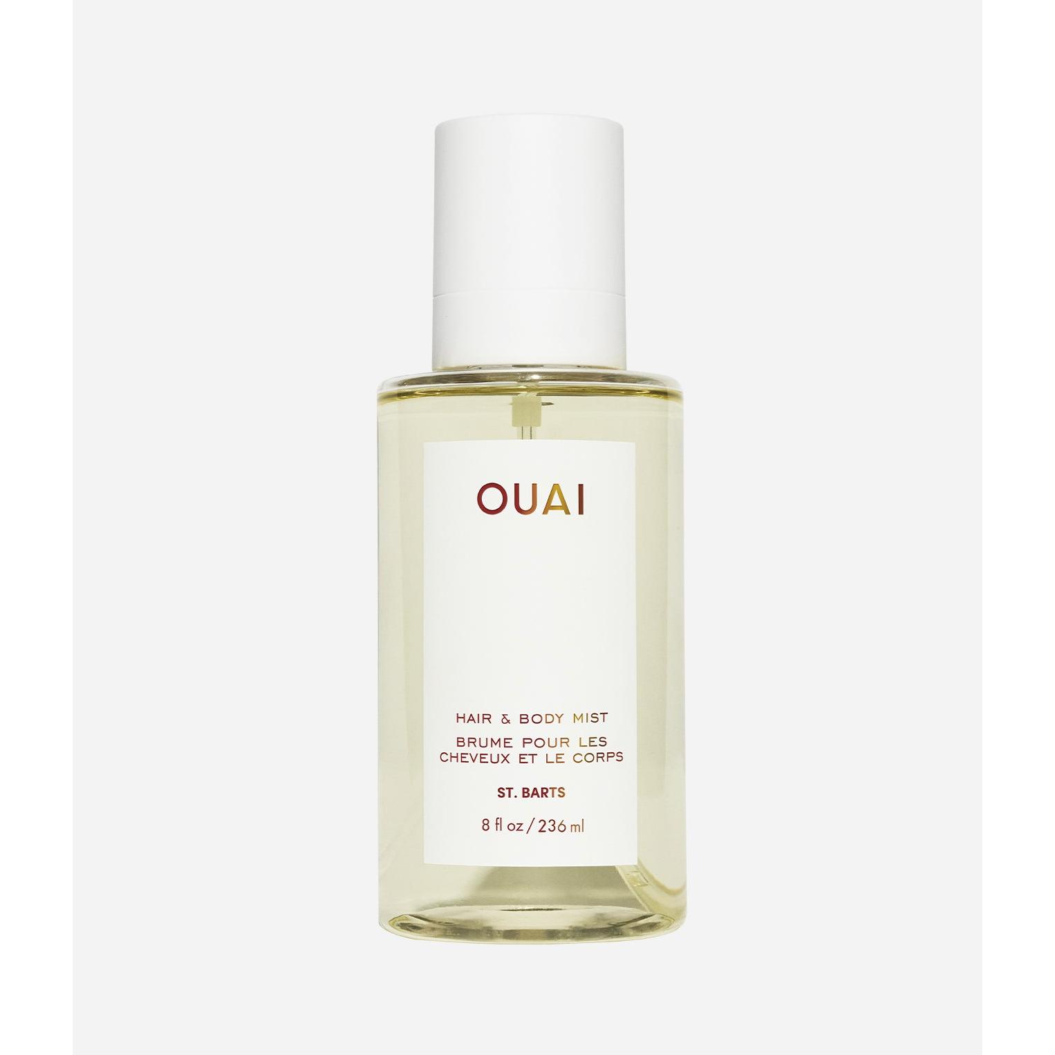 OUAI St. Barts Hair & Body Mist - St. Barts Scent - Citrus Musk Amber Scented Perfume for Haircare - 8 fl oz / 236 ml