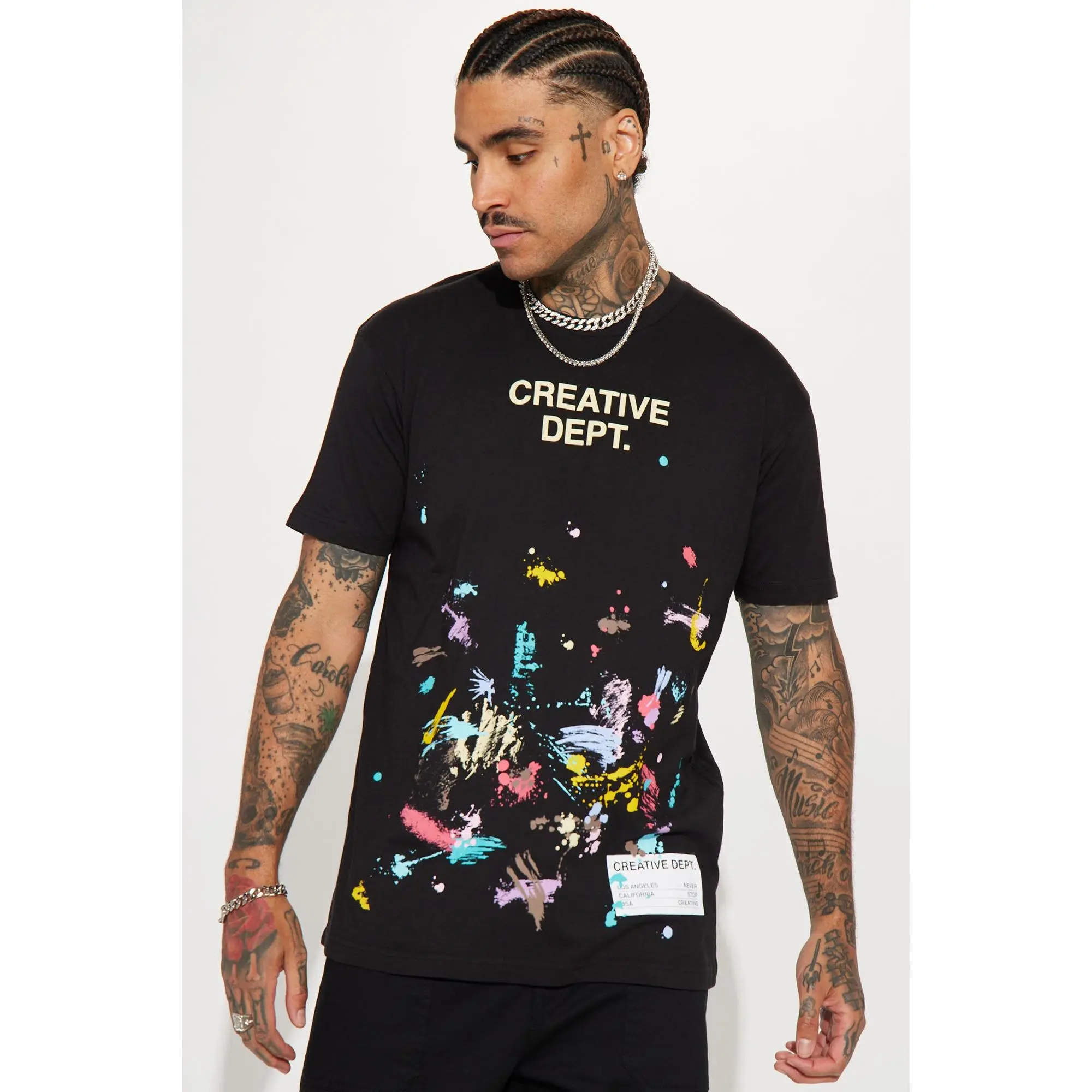 Creative Dept Short Sleeve Tee - Black