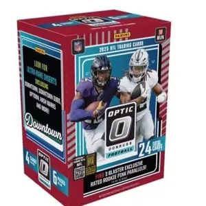 Panini Optic Donruss Football 2025 NFL Trading Cards 24 Extra Cards Ultra-Rare Inserts 3 Blaster Exclusive Rated Rookie Pink Parallels
