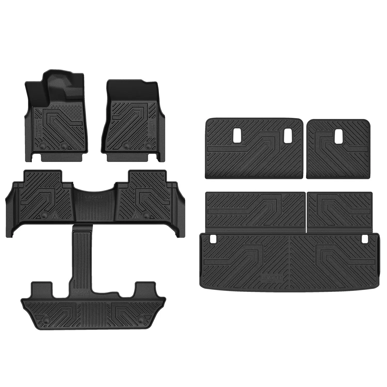 Lasfit fit for 2025-2026 Infiniti QX80 Floor Mats or Cargo Mat & Seatback Mats