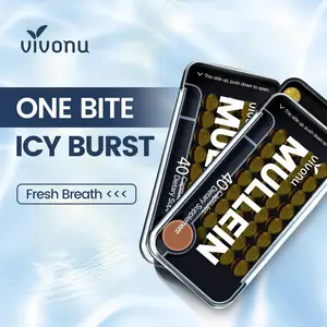 VIVONU | MULLEIN40 Capsules Dietary Supplement | EXTRA COOL | Lifestyle Support | Non-Addictive | For The Health-Conscious