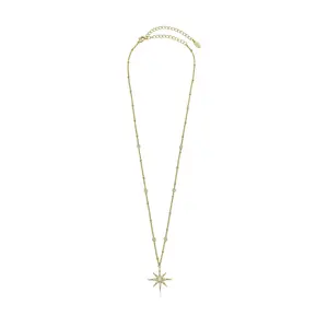 Ettika Starburst Pendant w/ Chain