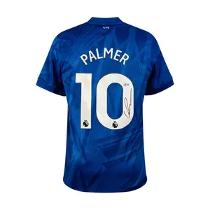 Cole Palmer Signed Chelsea Soccer Jersey with Beckett COA