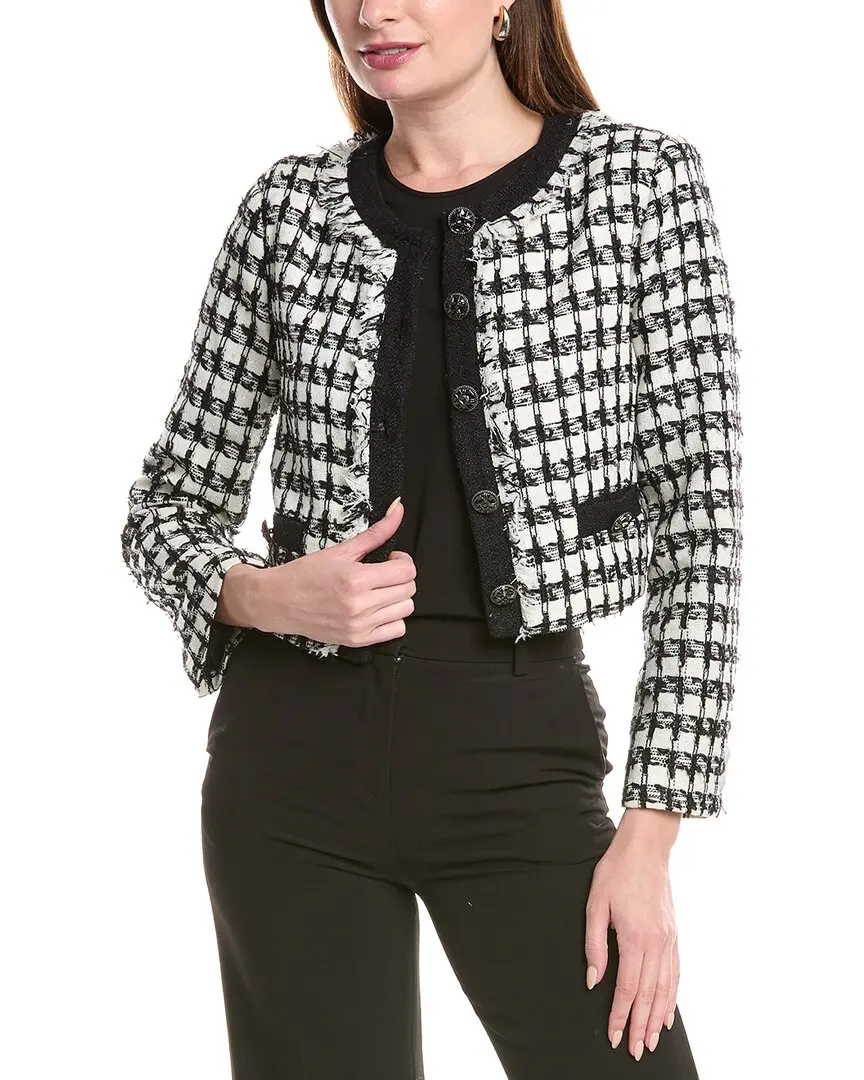 Endless Rose Cropped Tweed Jacket