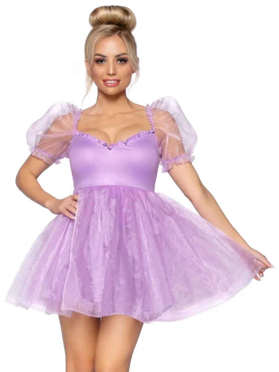 Leg Avenue Women's Frosted Organza Babydoll Costume Dress - Lavender, Large, Cute Sexy Fit Fairy Style with Ruffled Skirt & Wings, Halloween Women's Dog & Cat Costume Clothing - TikTok Shop Leg Avenue Women's Frosted Organza Babydoll Costume Dress - Lavender, Large, Cute Sexy Fit Fairy Style with Ruffled Skirt & Wings, Halloween Women's Dog & Cat Costume Clothing - TikTok Shop