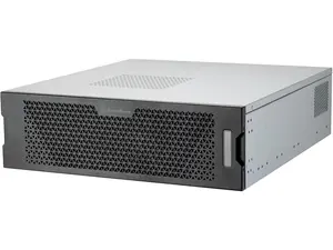 SilverStone SST-RM32 White 3U rackmount server chassis supporting 4-slot high-end graphics cards and 360mm radiators