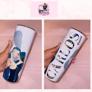 Carlos & Lillian Couple Fan 20 oz Tumbler