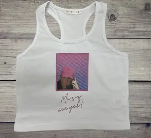 Trump Miss Me Cropped Tank Top