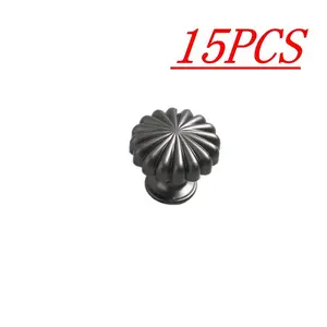 Vintage Sunflower Design Door Knob, Zinc Alloy Single Hole Drawer Handle, Cabinet Door Handle, Home Decor Door Hardware