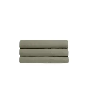 Parachute Linen Top Sheet in Moss