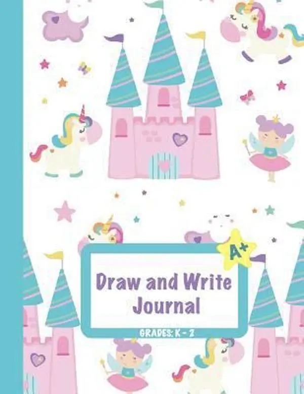 USED-Draw and Write Journal: Grades K-2: Primary Composition Half Page Lined Paper with Drawing Space (8.5 X 11 Notebook), Learn to Write and Dra by Me Journals, Aunt Meg and (Paperback)