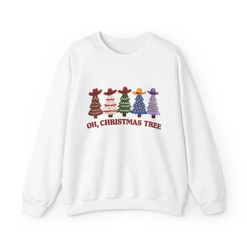 Christmas Tree Sweater Christmas Tree Farm Design Sweater, Unisex Heavy Blend for Maximum Profit, Holiday Winter Jumper, Xmas