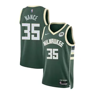 Nike 2022 Icon Edition Pete Nance Milwaukee Bucks Swingman Jersey