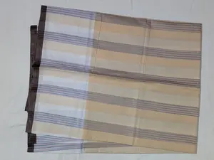 RegularX Beige Handloom Cotton Lungi Skin Friendly Daily Use