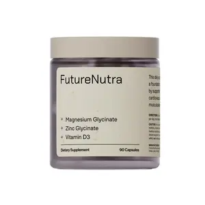 Magnesium Glycinate with Zinc - Maximum Strength Chelated Magnesium Supplement for Women and Men with Zinc Glycinate & Vitamin D3 Support Stress Relief, Sleep, Bone Health, Nerves, Muscles, and Metabolism