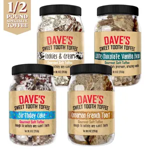 Gourmet Toffee - Dave's Sweet Tooth - Handmade Unique Toffee Flavors, Candy, Sweets & Snacks, Dubai Chocolate Cookie Gourmet Toffee - Dave's Sweet Tooth - Handmade Unique Toffee Flavors, Candy, Sweets & Snacks, Dubai Chocolate Cookie