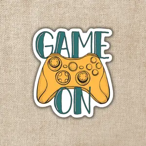 Game On Video Game Controller Sticker
