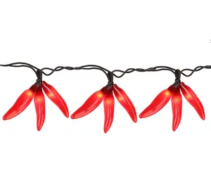 Northlight 36 Chili Pepper Cluster Cinco De MayLight Set