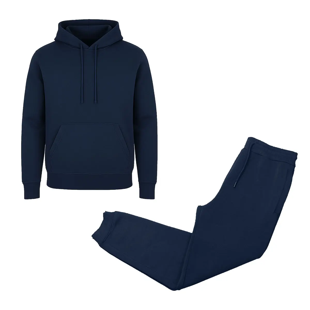 (Single-Pullover Set) Navy