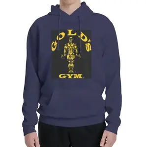 Golds Gym Classic Hoodies Men Women Casual Pullover Sweatshirt Hip Hop Long Sleeve Clothing Autumn Winter